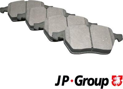 JP Group 1263601010 - Тормозные колодки, дисковые, комплект www.autospares.lv