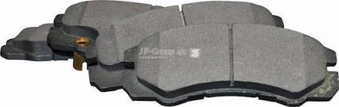 JP Group 1263601710 - Bremžu uzliku kompl., Disku bremzes www.autospares.lv