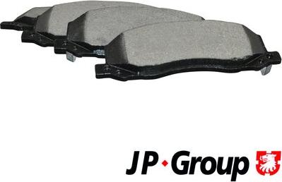 JP Group 1263603910 - Bremžu uzliku kompl., Disku bremzes www.autospares.lv