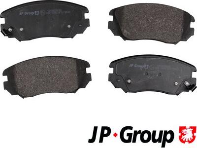 JP Group 1263603810 - Bremžu uzliku kompl., Disku bremzes autospares.lv