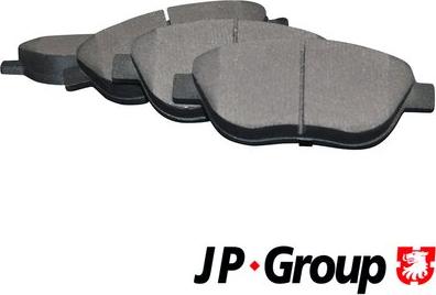 JP Group 1263602110 - Bremžu uzliku kompl., Disku bremzes www.autospares.lv