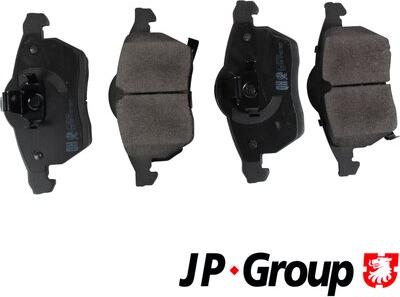 JP Group 1263602810 - Тормозные колодки, дисковые, комплект www.autospares.lv