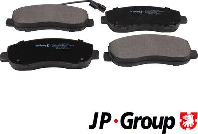 JP Group 1263607510 - Bremžu uzliku kompl., Disku bremzes www.autospares.lv