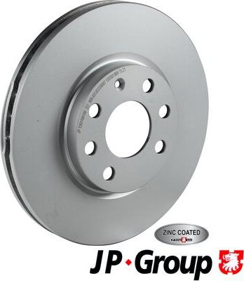 JP Group 1263104100 - Bremžu diski www.autospares.lv