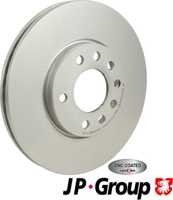 JP Group 1263104300 - Bremžu diski www.autospares.lv