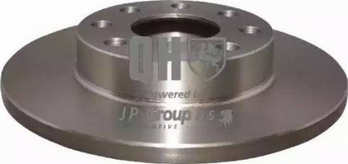 JP Group 1263101009 - Brake Disc www.autospares.lv