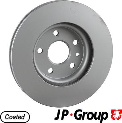 JP Group 1263107300 - Bremžu diski autospares.lv