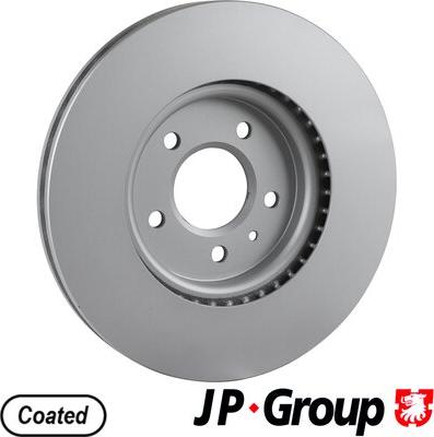 JP Group 1263107200 - Bremžu diski autospares.lv