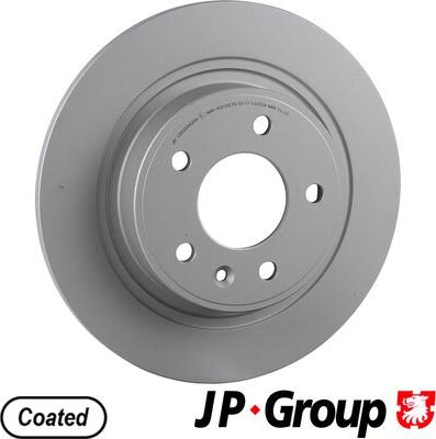 JP Group 1263204200 - Bremžu diski www.autospares.lv