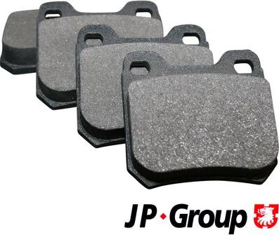 JP Group 1263700410 - Brake Pad Set, disc brake www.autospares.lv