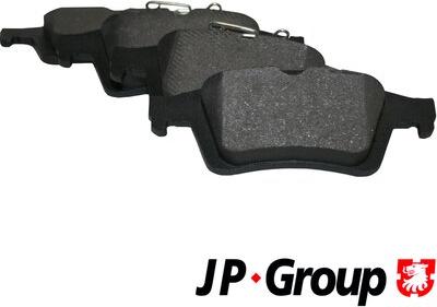 JP Group 1263700610 - Тормозные колодки, дисковые, комплект www.autospares.lv