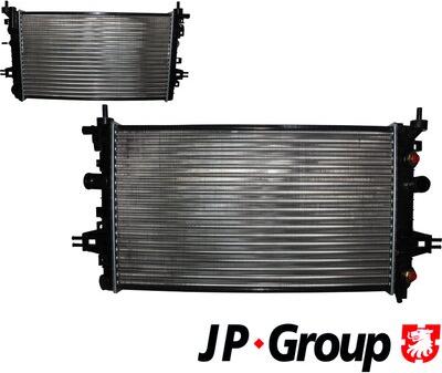 JP Group 1214203200 - Radiators, Motora dzesēšanas sistēma www.autospares.lv