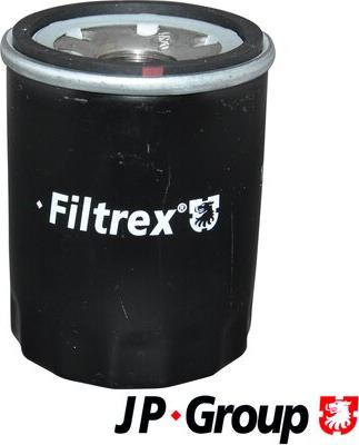 JP Group 1218502700 - Oil Filter www.autospares.lv