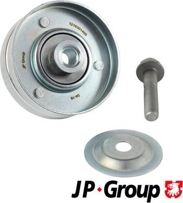 JP Group 1218301400 - Ролик, поликлиновый ремень www.autospares.lv