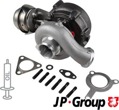 JP Group 1217400400 - Турбина, компрессор www.autospares.lv