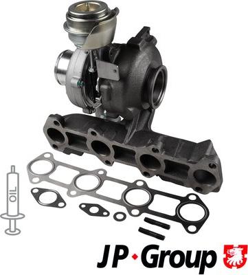 JP Group 1217400500 - Турбина, компрессор www.autospares.lv