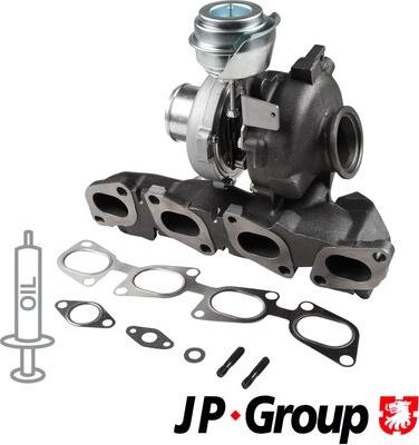 JP Group 1217400600 - Турбина, компрессор www.autospares.lv