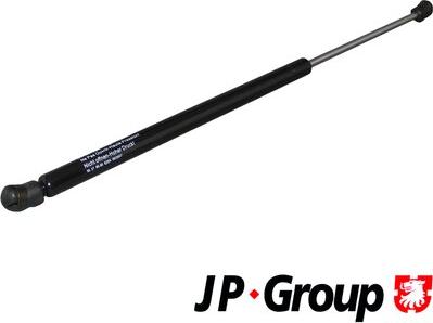 JP Group 1281200200 - Gāzes atspere, Bagāžas / Kravas nodalījuma vāks www.autospares.lv