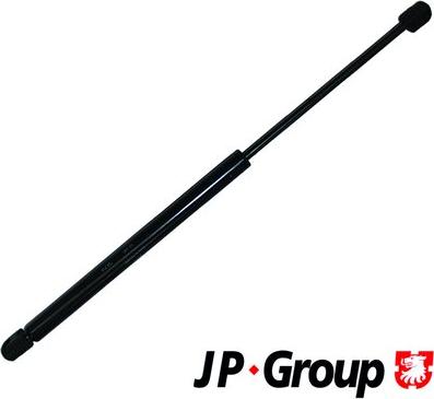 JP Group 1281201000 - Gāzes atspere, Bagāžas / Kravas nodalījuma vāks www.autospares.lv