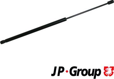 JP Group 1281202100 - Gāzes atspere, Bagāžas / Kravas nodalījuma vāks www.autospares.lv