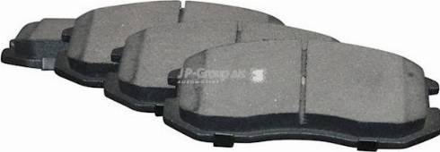 JP Group 3963600610 - Тормозные колодки, дисковые, комплект www.autospares.lv