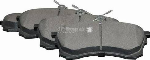 JP Group 3963600810 - Bremžu uzliku kompl., Disku bremzes www.autospares.lv