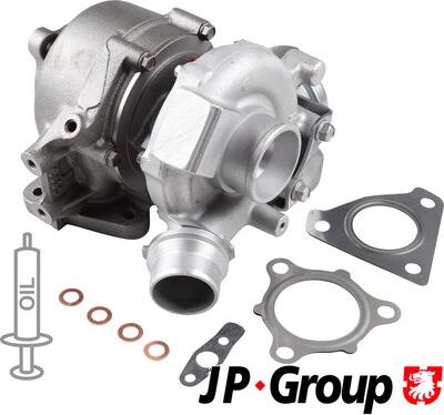 JP Group 3917400400 - Турбина, компрессор www.autospares.lv