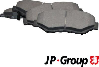 JP Group 3463600610 - Brake Pad Set, disc brake www.autospares.lv