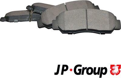 JP Group 3463600810 - Brake Pad Set, disc brake www.autospares.lv