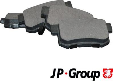 JP Group 3463700410 - Тормозные колодки, дисковые, комплект www.autospares.lv