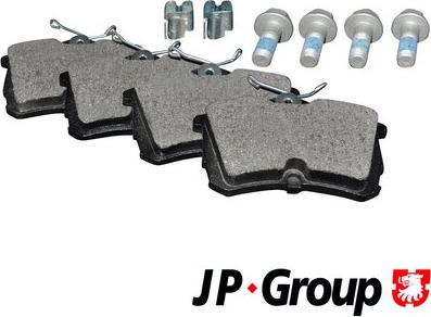 JP Group 3463700210 - Brake Pad Set, disc brake www.autospares.lv