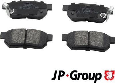 JP Group 3463701110 - Bremžu uzliku kompl., Disku bremzes www.autospares.lv