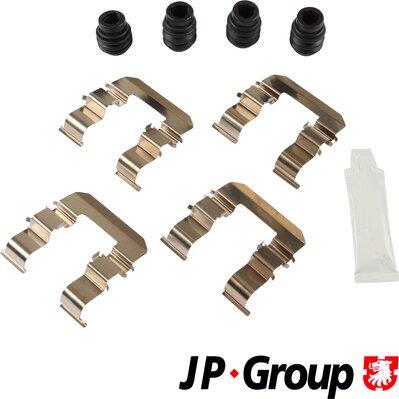 JP Group 3564004110 - Piederumu komplekts, Disku bremžu uzlikas www.autospares.lv