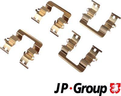 JP Group 3564003810 - Piederumu komplekts, Disku bremžu uzlikas www.autospares.lv