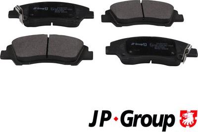 JP Group 3563604910 - Bremžu uzliku kompl., Disku bremzes www.autospares.lv