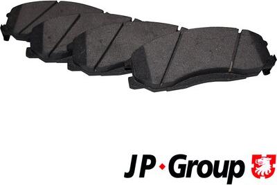 JP Group 3563600910 - Тормозные колодки, дисковые, комплект www.autospares.lv