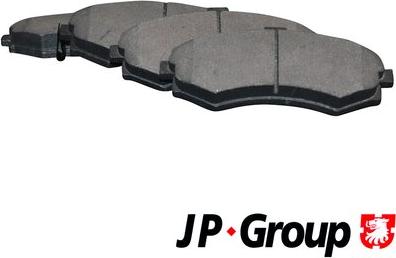 JP Group 3563600110 - Bremžu uzliku kompl., Disku bremzes www.autospares.lv