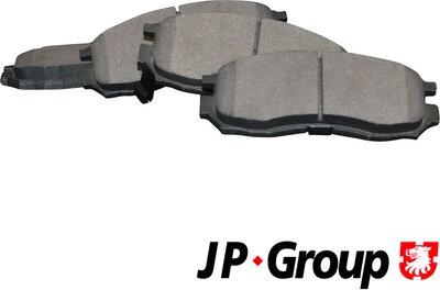 JP Group 3563601210 - Brake Pad Set, disc brake www.autospares.lv