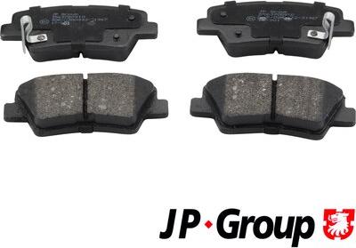 JP Group 3563700910 - Тормозные колодки, дисковые, комплект www.autospares.lv