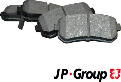 JP Group 3563700610 - Тормозные колодки, дисковые, комплект www.autospares.lv