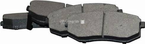 JP Group 3563700210 - Brake Pad Set, disc brake www.autospares.lv