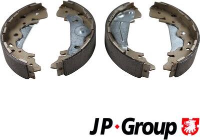 JP Group 3663900710 - Комплект тормозных колодок, барабанные www.autospares.lv