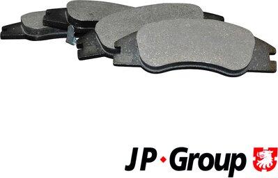 JP Group 3663600810 - Bremžu uzliku kompl., Disku bremzes www.autospares.lv