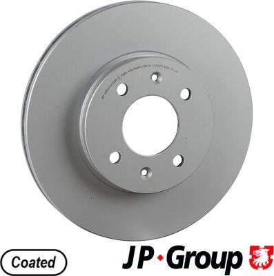 JP Group 3663101500 - Bremžu diski www.autospares.lv