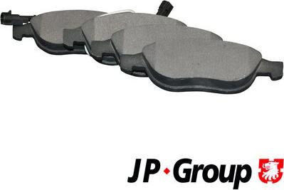 JP Group 3063600510 - Тормозные колодки, дисковые, комплект www.autospares.lv