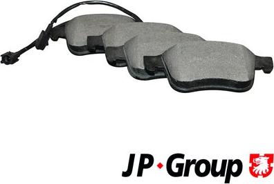 JP Group 3063600310 - Тормозные колодки, дисковые, комплект www.autospares.lv