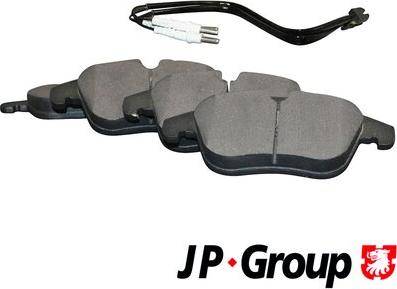 JP Group 3163600610 - Bremžu uzliku kompl., Disku bremzes www.autospares.lv