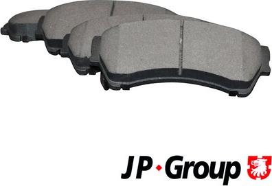 JP Group 3863600910 - Bremžu uzliku kompl., Disku bremzes www.autospares.lv