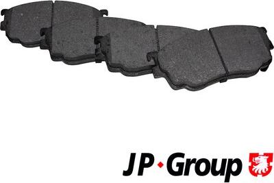 JP Group 3863600510 - Bremžu uzliku kompl., Disku bremzes www.autospares.lv