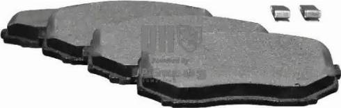 JP Group 3863600819 - Тормозные колодки, дисковые, комплект www.autospares.lv